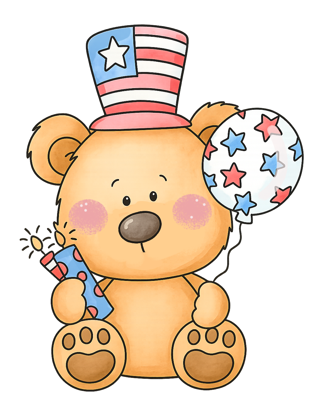 4th of July Bear