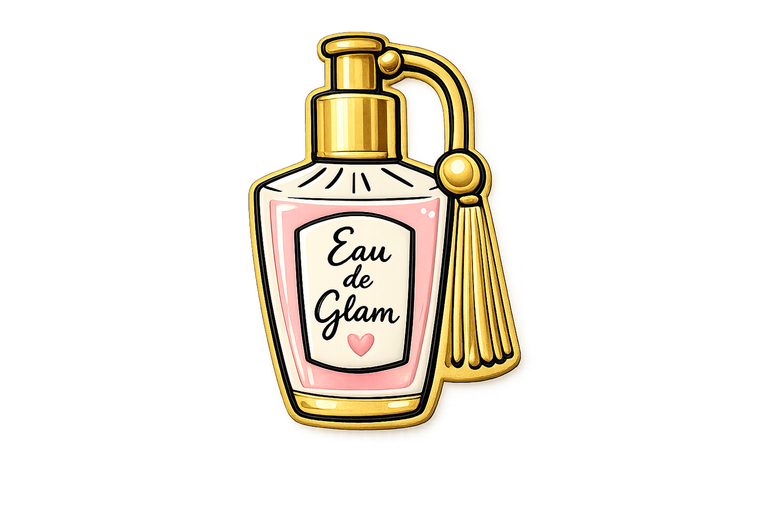 Hollywood Perfume Bottle