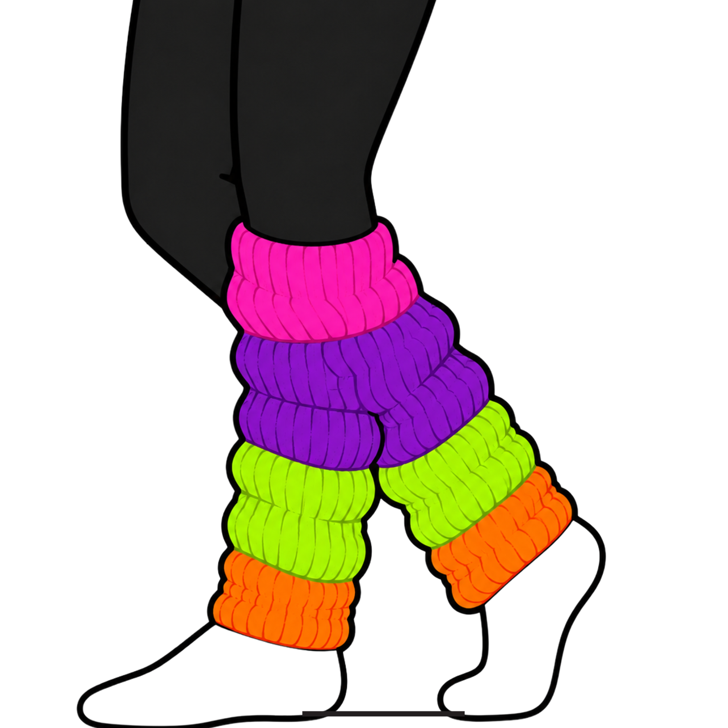 Colorful Leg Warmers