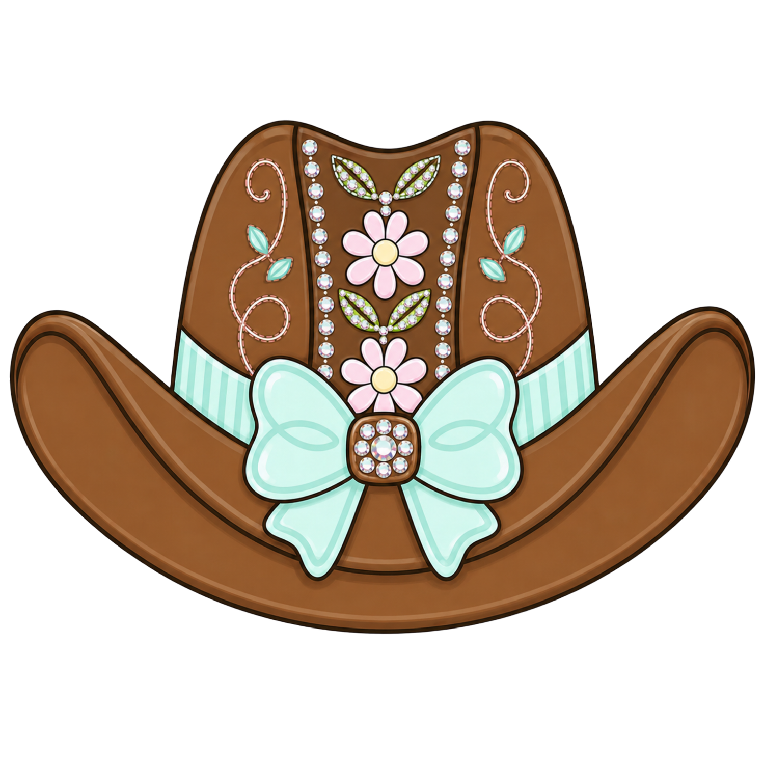 Rhinestone Hat