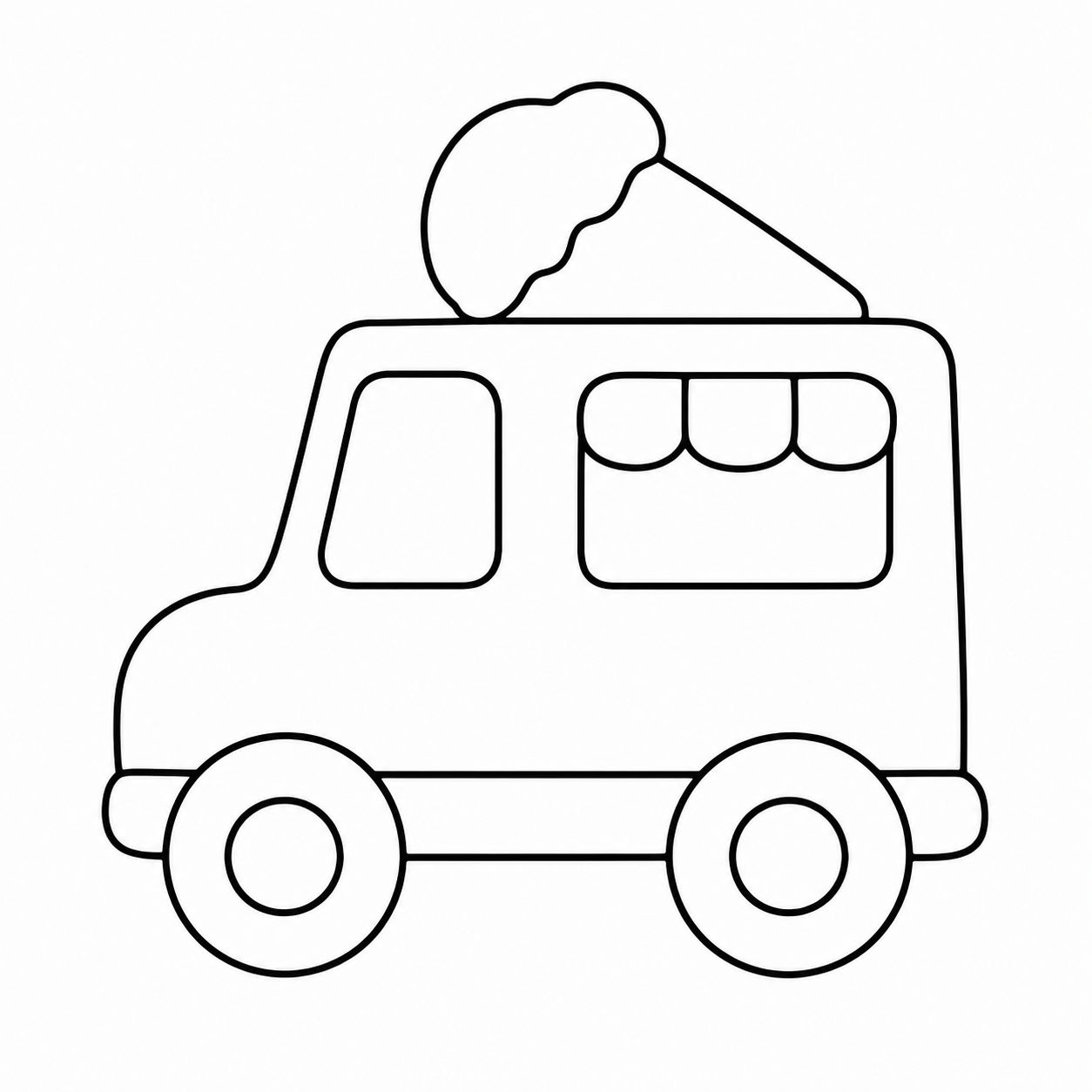 Vintage Ice Cream Truck