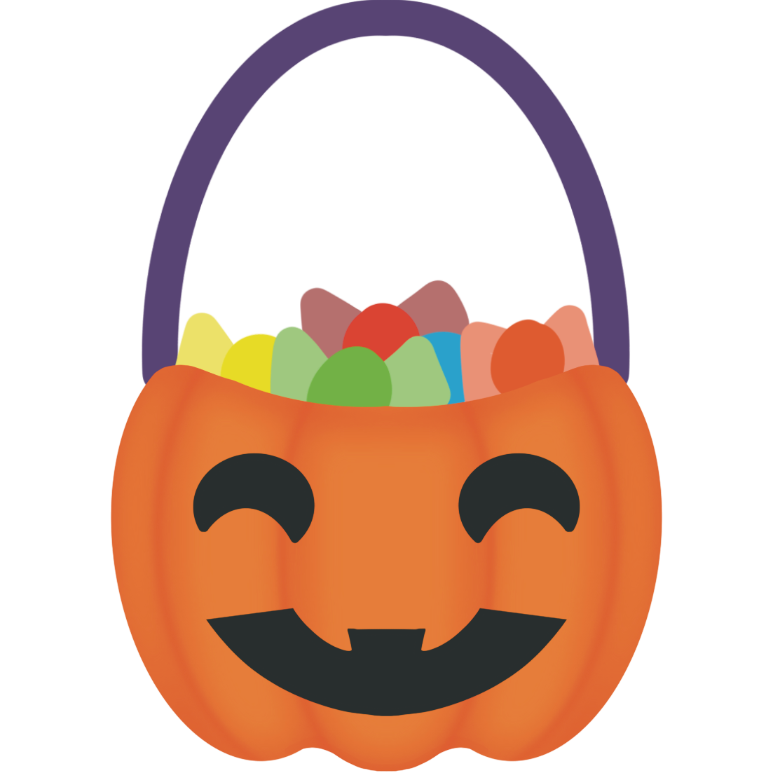 Spooky Pumpkin Basket