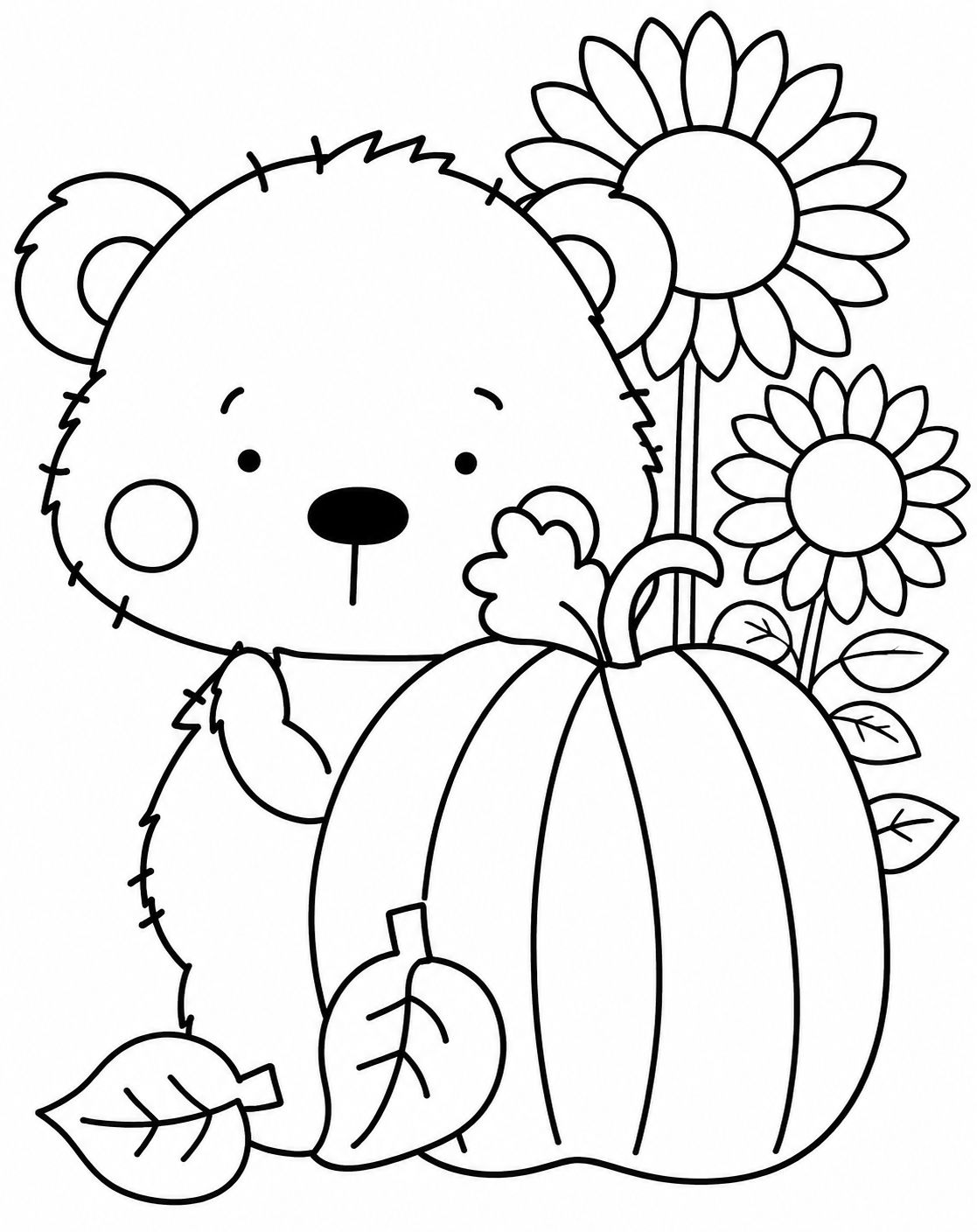 Bear and Pumpkin