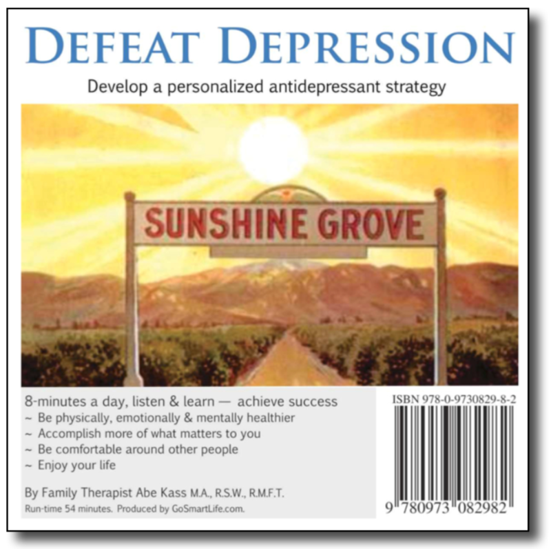 Defeat Depression Audiobook — Develop a personalized antidepressant strategy (includes self-hypnosis and guided imagery)