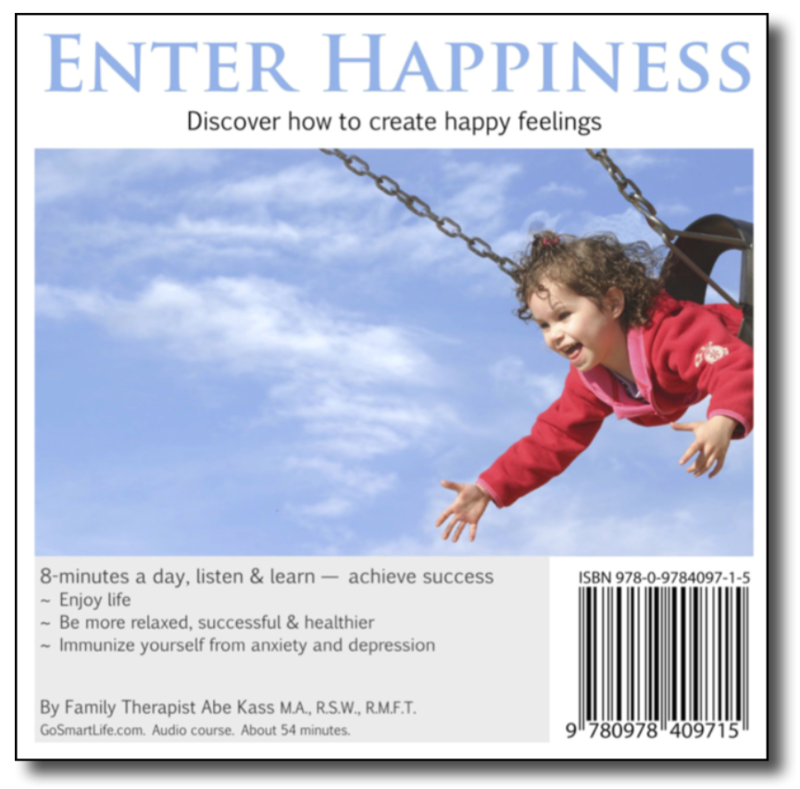 Enter Happiness Audiobook — Discover how to create happy feelings  (includes self-hypnosis and guided imagery)