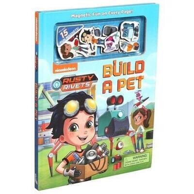 Nickelodeon Rusty Rivets: Build a Pet (Magnetic Hardcover)