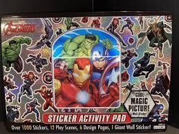 Marvel Classic Sticker Activity Pad