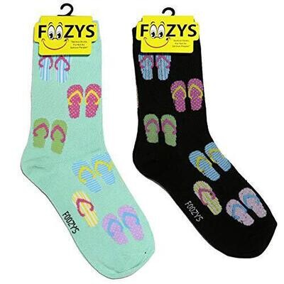 Foozys Wms Crew - Flip Flops (mint or black)
