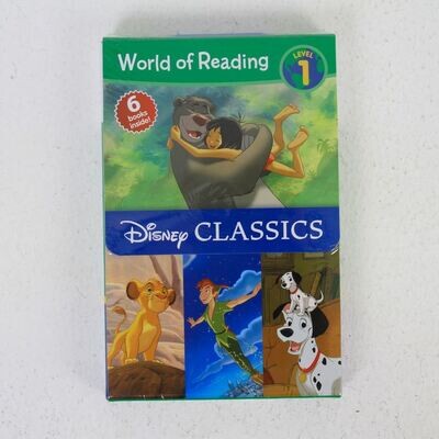 Disney Classics 6bk Box Set (World of Reading Level 1)
