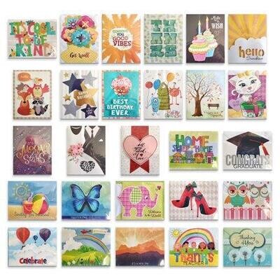 Cool Cards - 35 All Occasion Assorted Card Set