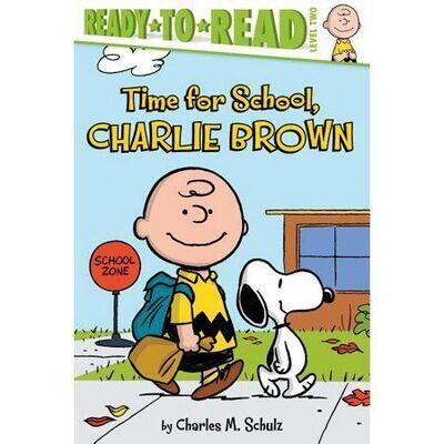 Peanuts: Time For School, Charlie Brown (Ready-to-Read Level 2)