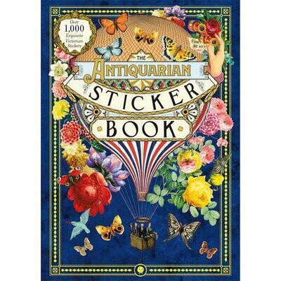 The Antiquarian Sticker Book: Over 1,000 Exquisite Victorian Stickers