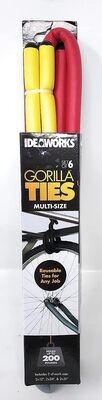 Gorilla Ties - 6Set - 3 sizes