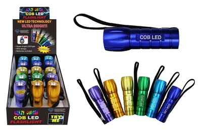 COB LED Flashlight - Crazy Colors