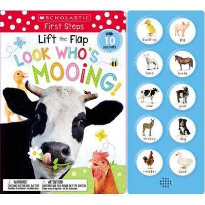 Look Who's Mooing! Lift the Flap (Scholastic)