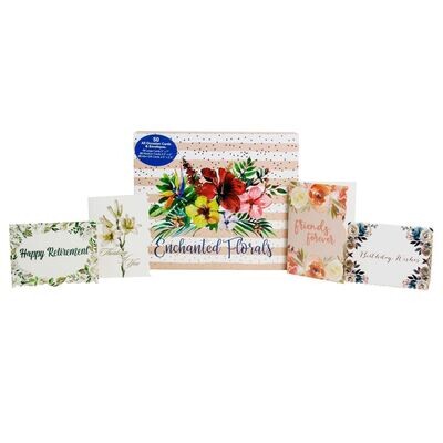 Enchanted Florals - 50 Card Box Set
