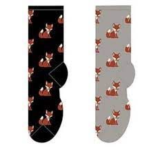 Foozys Wms Crew - Foxes (Black or Gray)