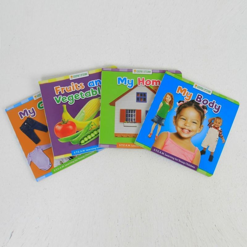 Grow with Steam 4set (Board Book)