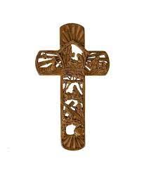From Creche to Cross Wall Cross Christian Inspirational