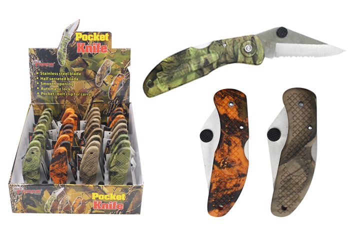 Camo Pocket Knife