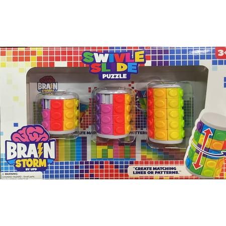Swivel Slide Puzzles (3pk)