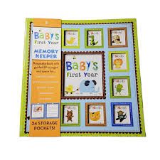 Baby’s First Year Memory Keeper Keepsake Book