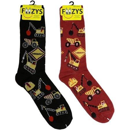 Foozys Men's - Construction Vehicles