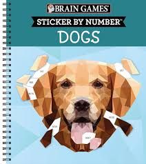 Brain Games - Sticker by Number: Dogs