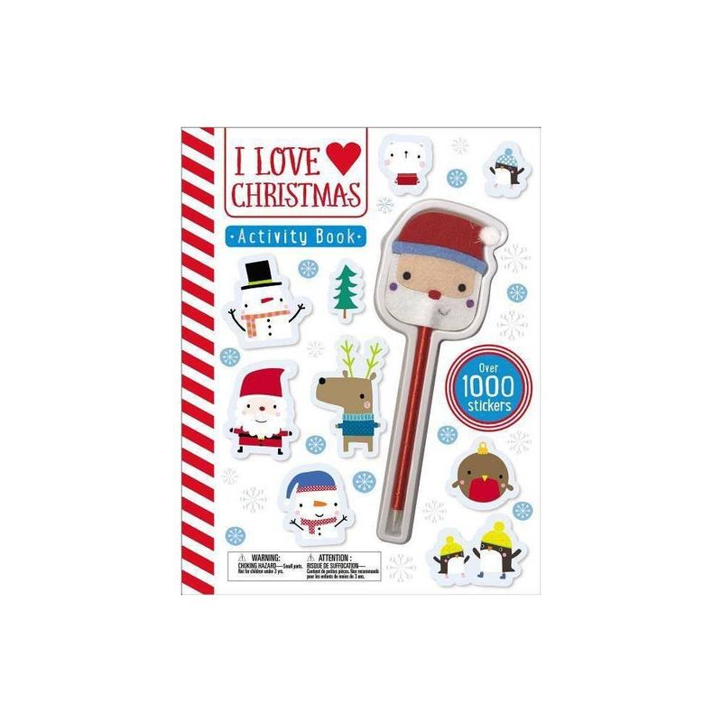 I Love Christmas Activity Book by Make Believe Ideas