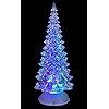 LED Color-Changing Glitter Tree