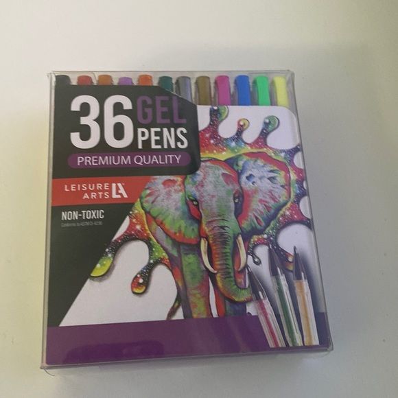 LEISURE ARTS Gel Pen 36 set LEISURE ARTS Gel Pen 36 set