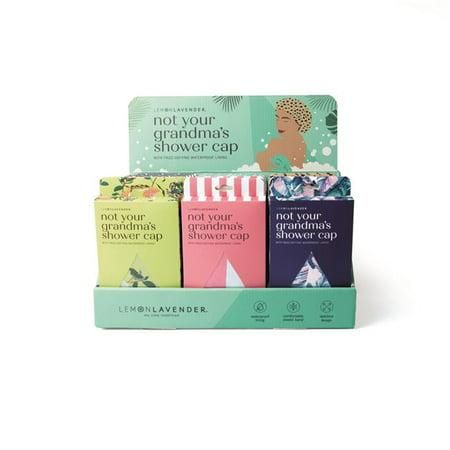 Lemon Lavender Not-Your-Grandma's Shower Caps