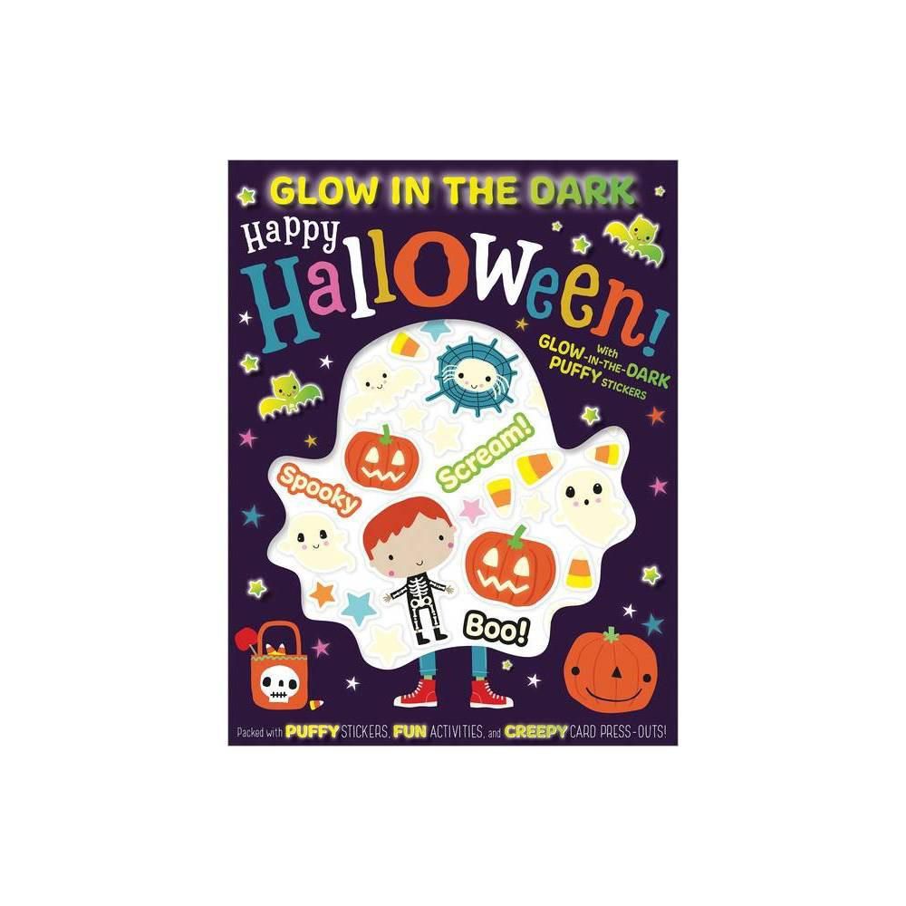 Happy Halloween! Glow in the Dark Puffy Stickers