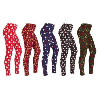 Holiday Leggings - Gingerbread