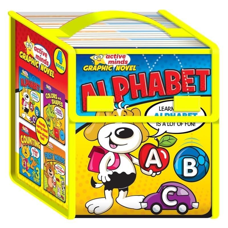 Active Minds Graphic Novels: 4-Book Set