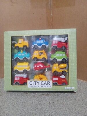 City Car Pull Back Car Series