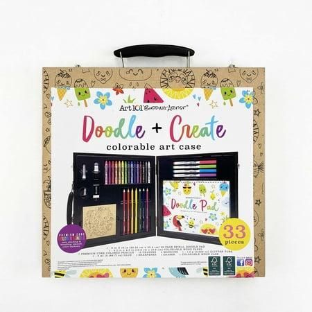 33 Piece Doodle and Create Colorable Art Set