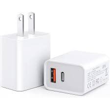 Dual-Plug 2-Port Fast Charger