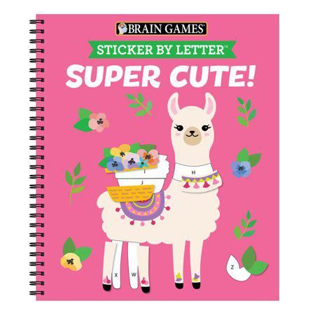Brain Games - Sticker by Letter: Super Cute!
