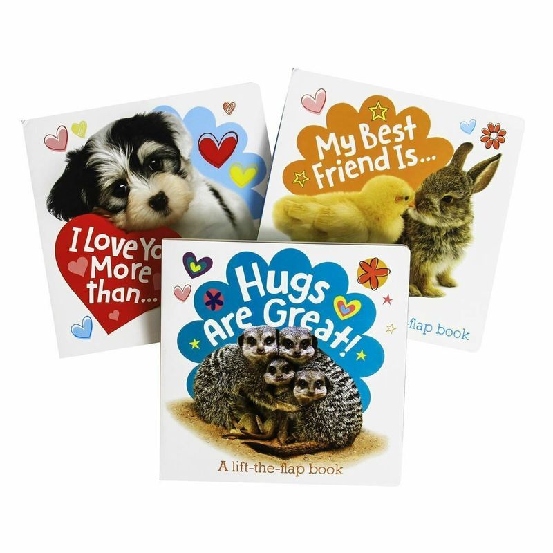 Love/Hugs/Friends 3set Lift-the-Flap
