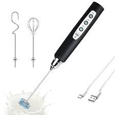 Electronic Milk Frother - Black