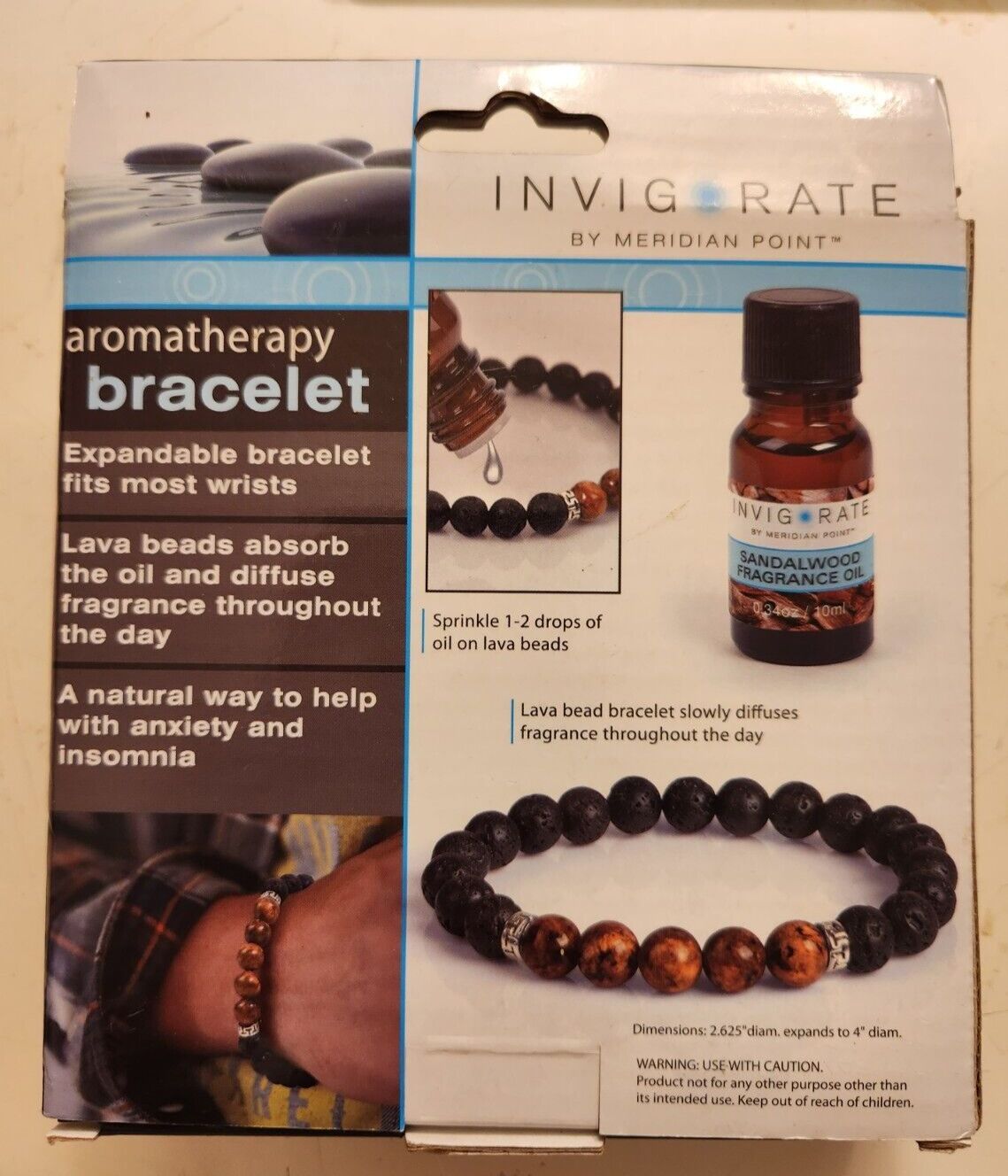 INVIGORATE Aromatherapy Bracelet INVIGORATE Aromatherapy Bracelet