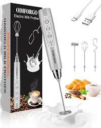 Electronic Milk Frother - Silver