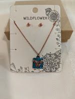 Butterfly - Necklace & Earring set
