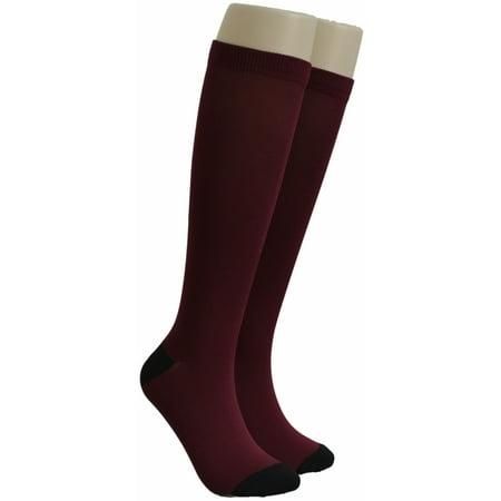 Compression Socks - Burgundy (Dr. Foozys)