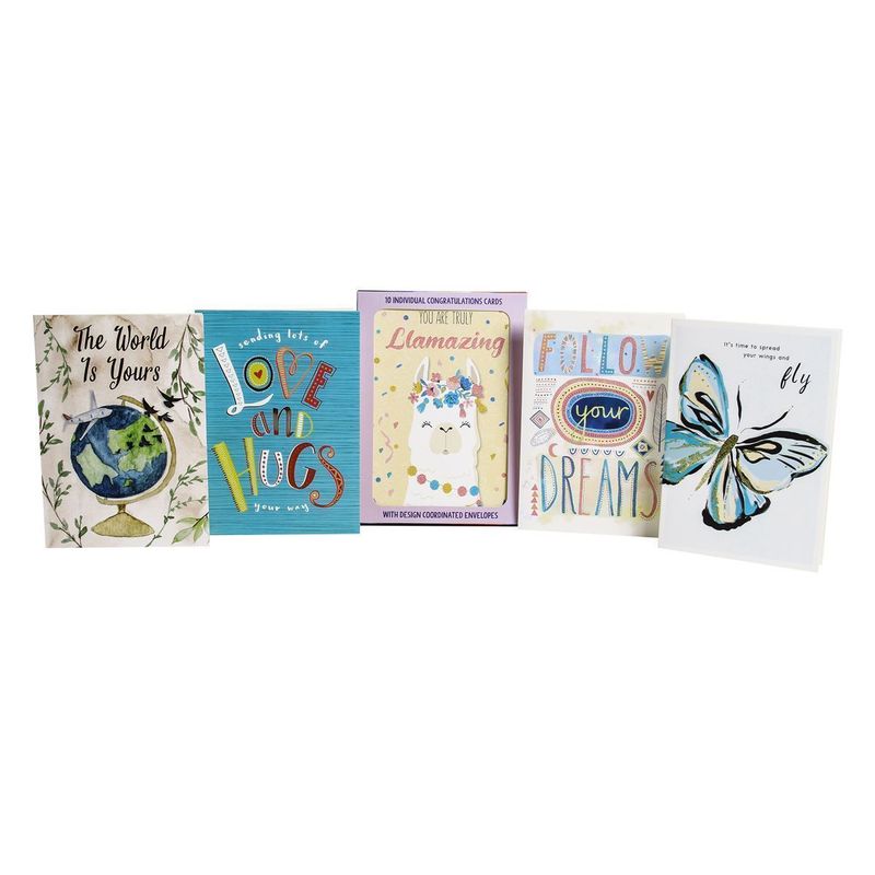 10pk Congratulations Cards