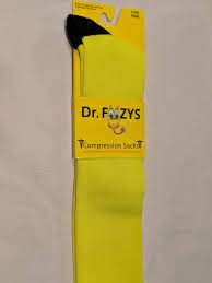 Compression Socks - Bright Yellow (Dr. Foozys)