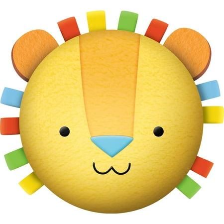 Giggle+Grow Lion Plush Baby Multi Sensory Crinkle Book