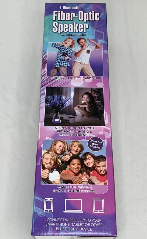 Fiber Optic Bluetooth Speaker w/ Color Changing Feature
