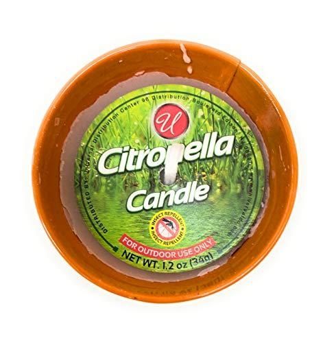Citronella Candle in Colorful Tin (1.2 oz)